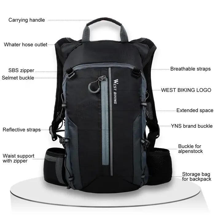 Sac à dos de vélo étanche