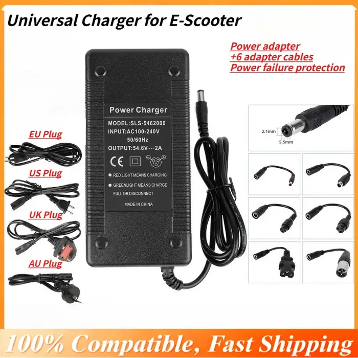Chargeur universel pour trottinette électrique
