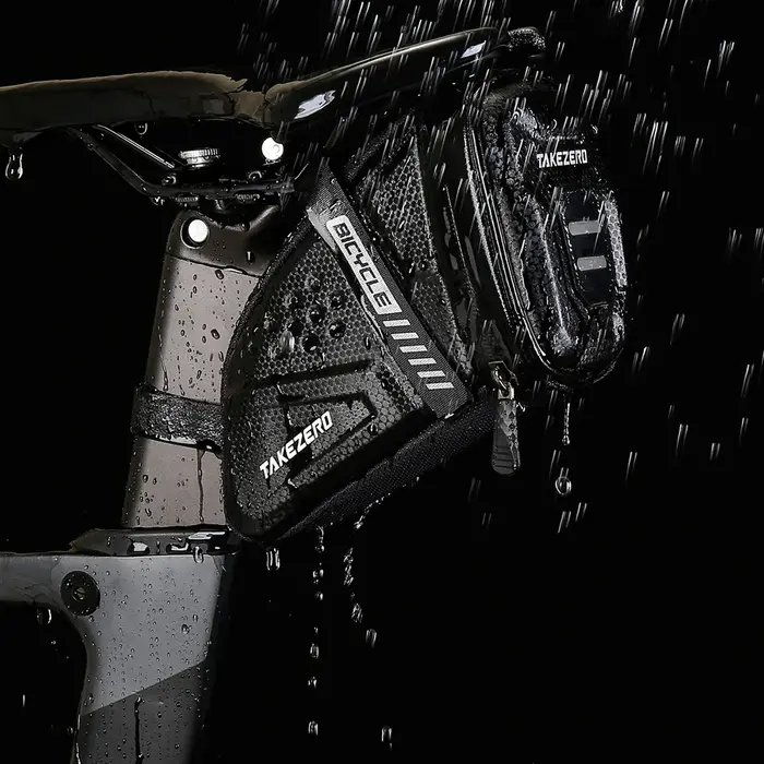 Sac de selle de vélo de grande capacité