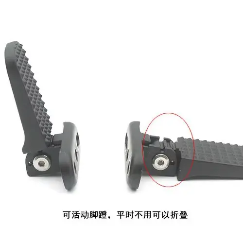 Pédale arrière de vélo de montagne, repose-pieds, repose-pieds, accessoires de cyclisme, 1 paire