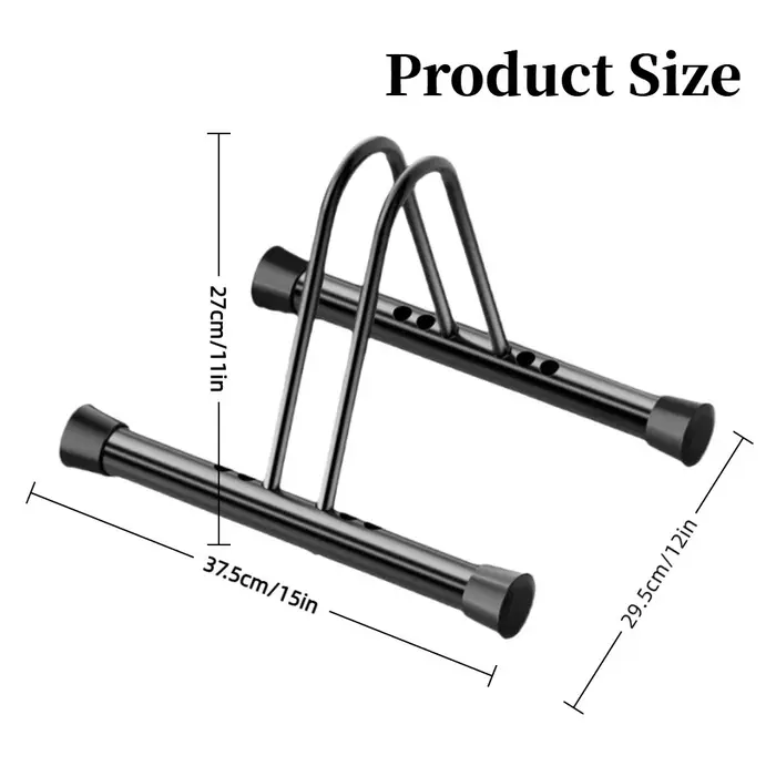Support de rangement de vélo sur pied
