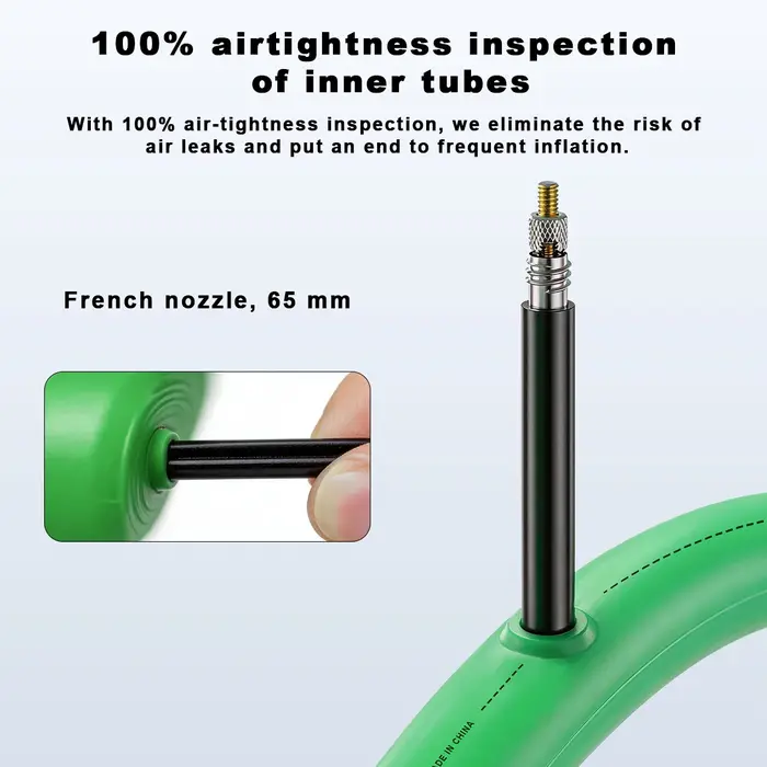 Chambre à air de vélo de route Rockbye 28g ultralégère et durable en TPU