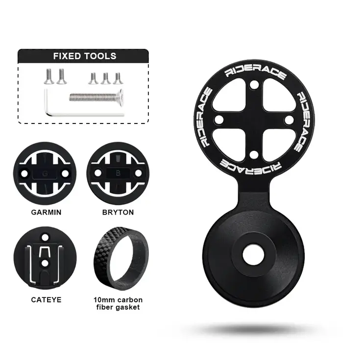 Support d'ordinateur de vélo pour Garmin Edge Bryton Cateye, casque de vélo, capuchon supérieur, chr