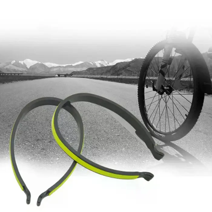 2 pièces Clips de pantalon réfléchissants haute visibilité pour vélo
