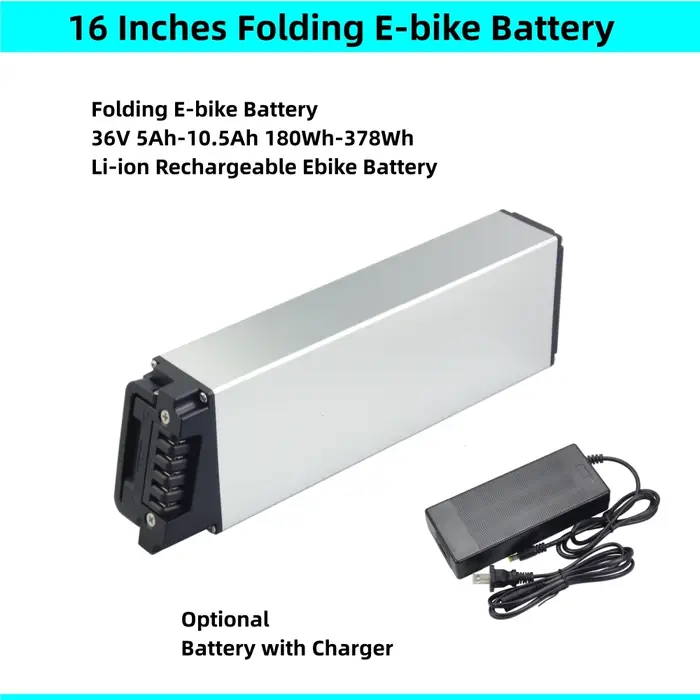 Batterie de vélo électrique pliante Onebot S6 16 "16 pouces 36v 6.4Ah 7Ah