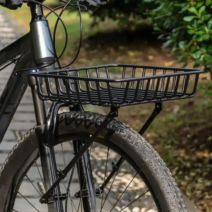 Panier de vélo panier de rangement de vélo panier de chargement de vélo avant pour Sports de plein air VTT Shopping