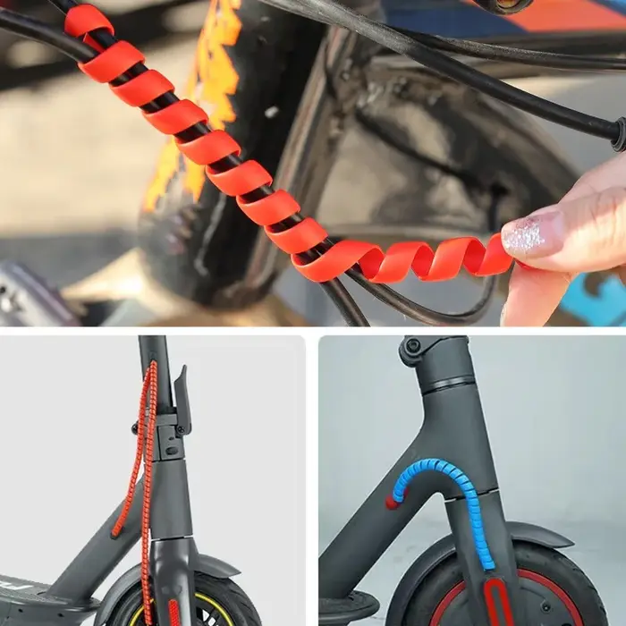 Enrouleur de câble de protection de harnais de Scooter électrique pour Ninebot ES1 ES2 ES3 Max G30 pour accessoires