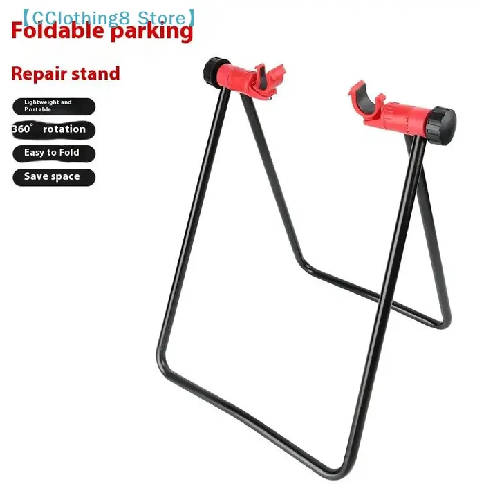 Support de stationnement vertical triangulaire pour vélo, support de réparation en U pour vélo de ro