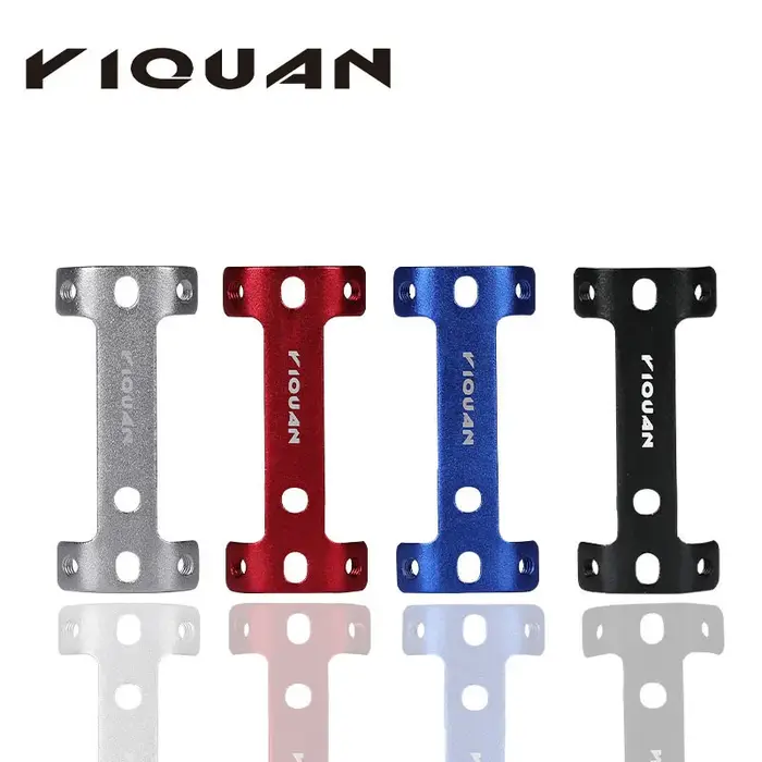 Support d'extension en alliage d'aluminium pour vélo, accessoires de cyclisme, support de fixation double pour porte-bidon
