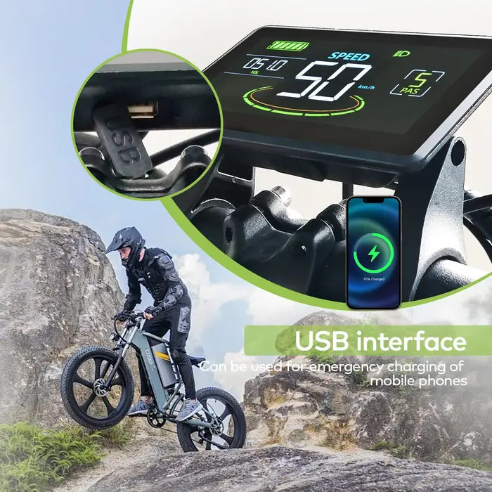 Haytrix】 Ordinateur de vélo électrique