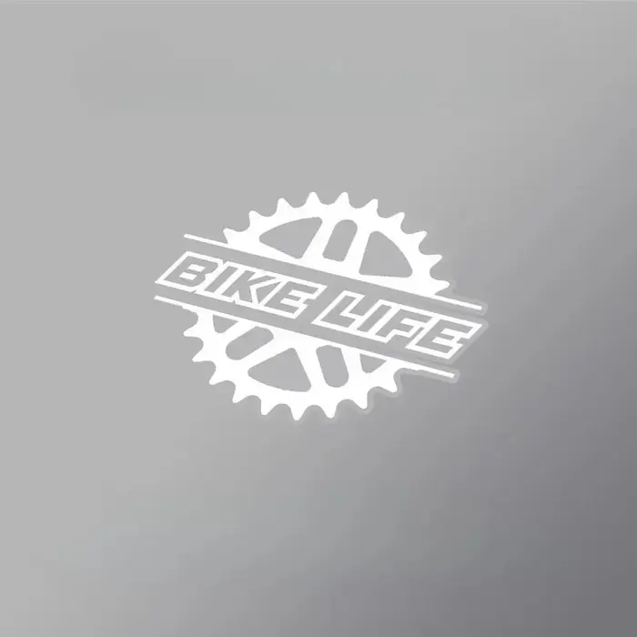 Autocollant décoratif en vinyle imperméable pour cadre de vélo