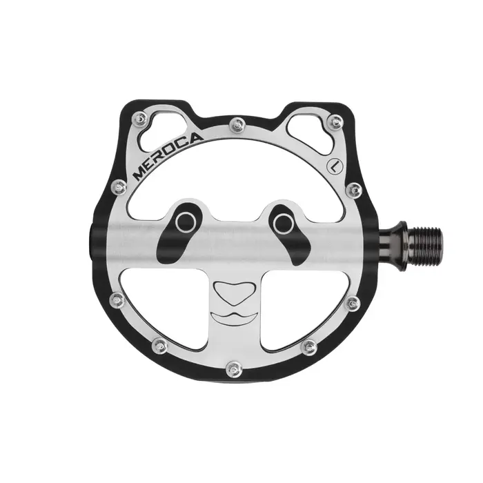 Nouvelle pédale de vélo dessin animé Panda forme 3 roulements en aluminium pliant