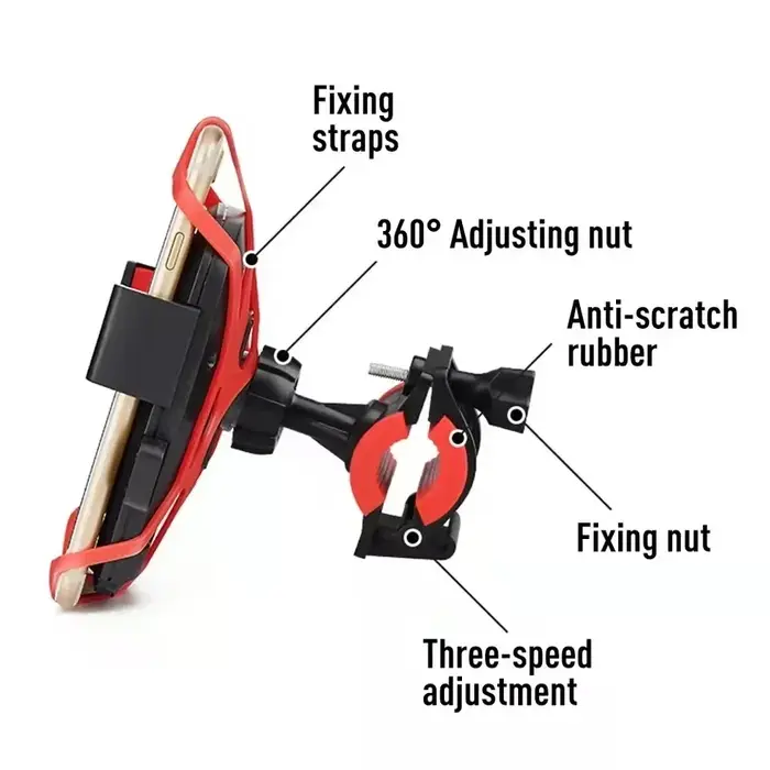 Support de téléphone portable pour vélo électrique et moto