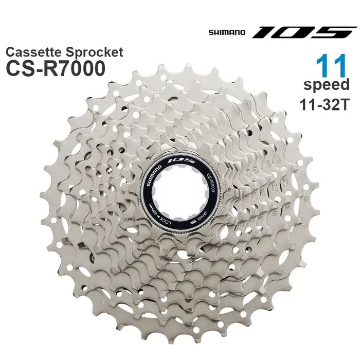 SHIMANO 105 R7000 11v pignon de Cassette CS-R7000 CS-HG700-11 11 vitesses 11-34T 11-28T 11-30T 11-32