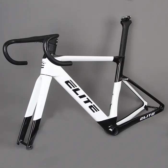 Cadre de vélo de route ultraléger en Fiber de carbone T1000 700 * 28C BB86