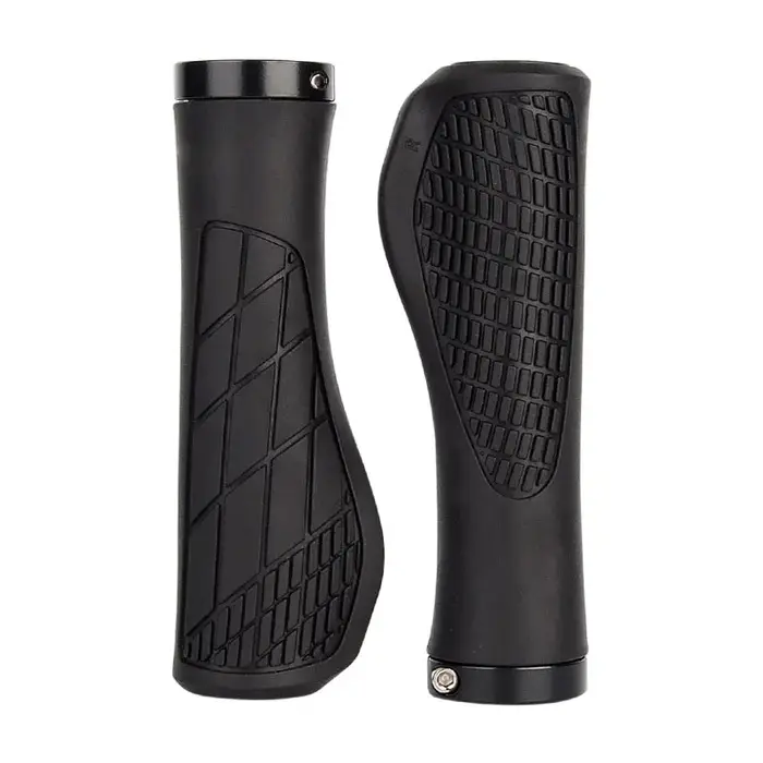 Poignées de vélo VTT guidon anti-dérapant antichoc ergonomique verrouillable poignées cyclisme vélo