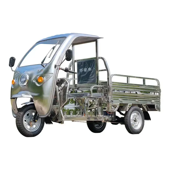 Tricycle cargo électrique 2000W 72V52Ah