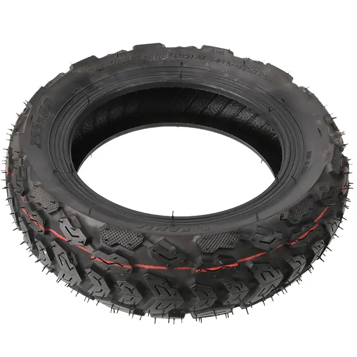Pneus tubeless tout-terrain 255x80 10x3.0 80/65-6 couleur blanc haute qualité pour scooter électrique et usage urbain ou aventure