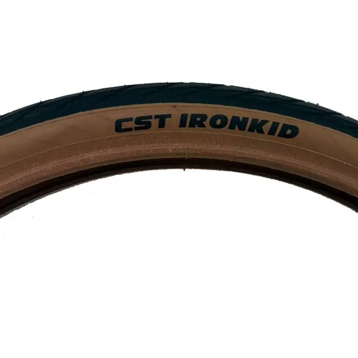 Pneus de vélo pliants rétro marron