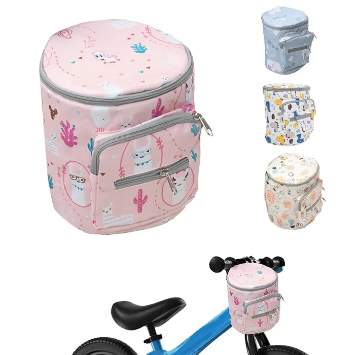 Sac de guidon vélo enfants, panier de vélo enfants avant