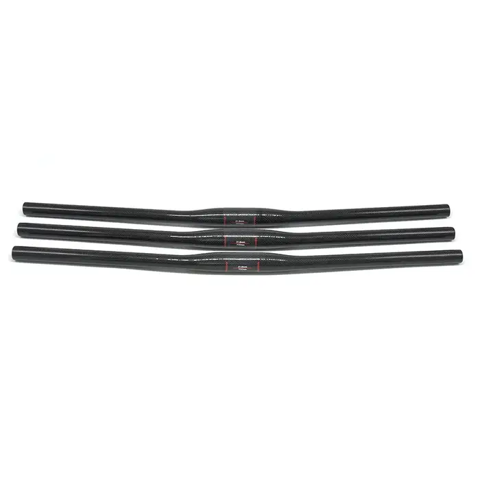 NO TRADEMARK VTT guidon de vélo plat pièces vtt 3K