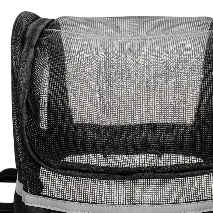 Panier de vélo pour chien avec fenêtre, support de guidon pour animaux de compagnie, petit panier de vélo pour chien pour les loisirs quotidiens, les trajets domicile-travail, les activités urbaines e