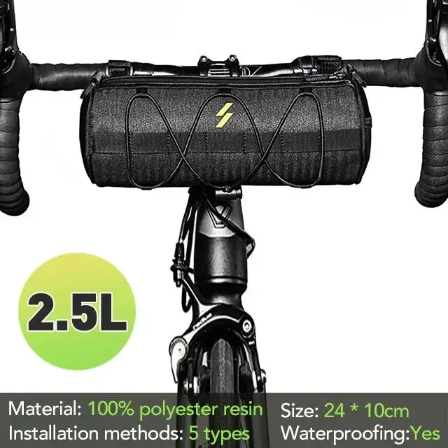 NEWBOLER nouveau sac de guidon sacs de vélo cadre sacoche multifonction Portable sac à bandoulière accessoire