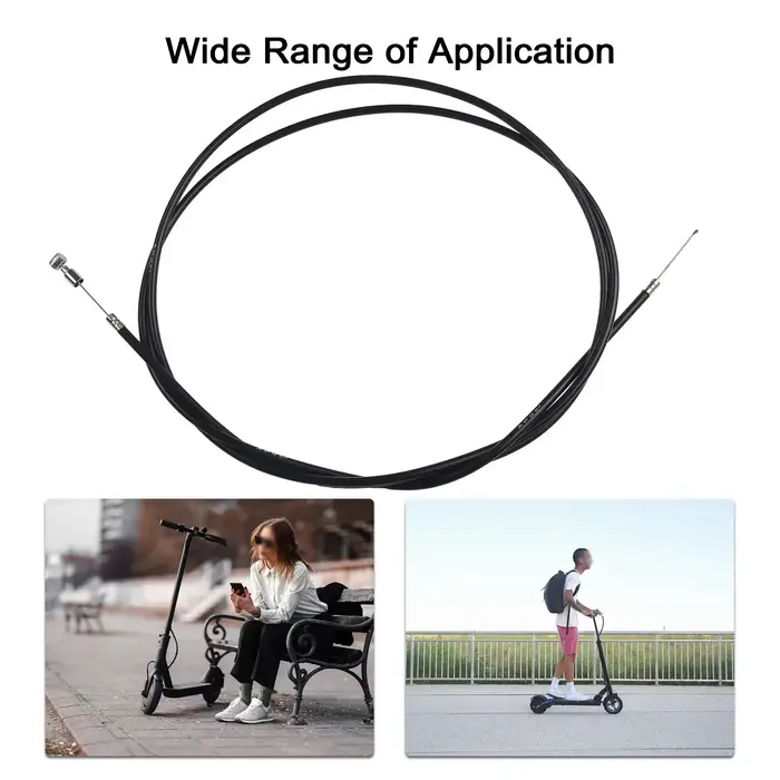 Câble de frein haute qualité en acier et PC pour scooter électrique Xiaomi M365 Pro2 remplacement robuste pour sports de plein air