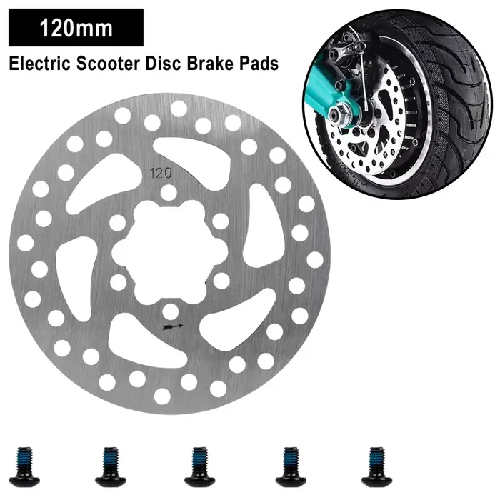 Disque de frein 120 mm pour trottinette électrique Joyor S/T/Y/X – Pièces de rechange et accessoires de freinage