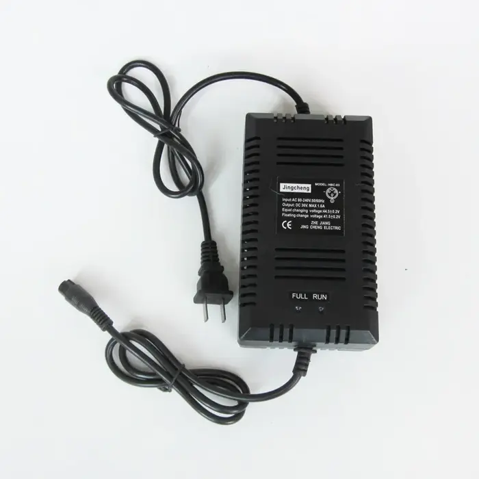 36V 1.6A chargeur alimentation électrique Scooter vélo