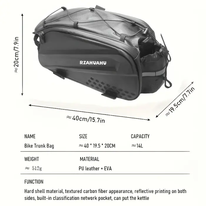 Sac de transport pour vélo