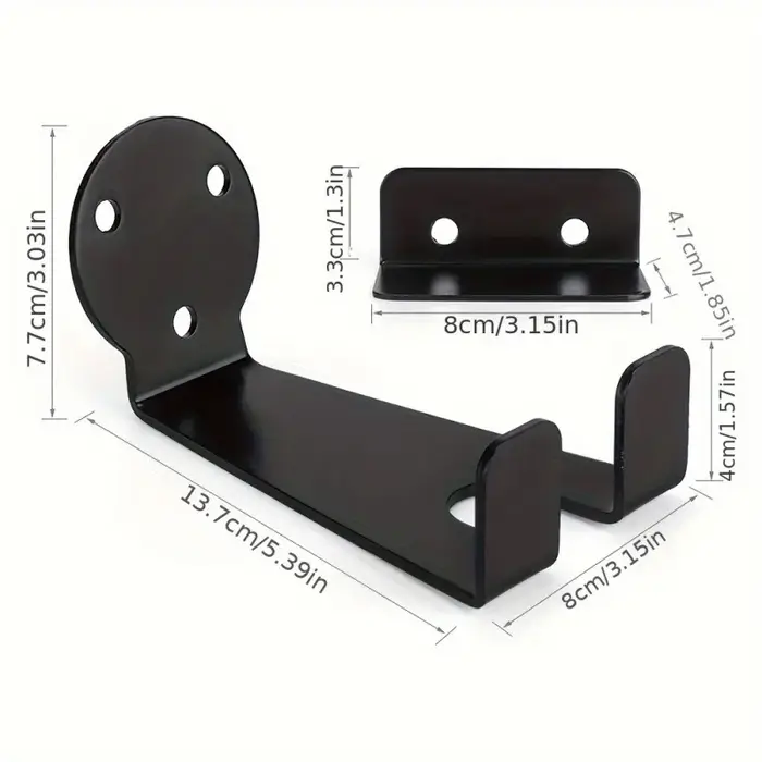 Support mural robuste pour vélo – Crochet de rangement pratique pour VTT