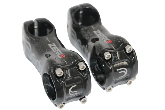 Tout nouveau JEDA argent 6 17 Angle route carbone tige de vélo 31.8*70-130mm 6 17 degrés VTT tige en
