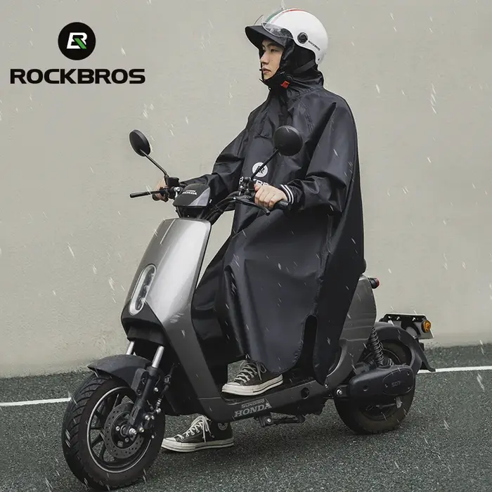 ROCKBROS Veste de cyclisme imperméable pour vélo poncho