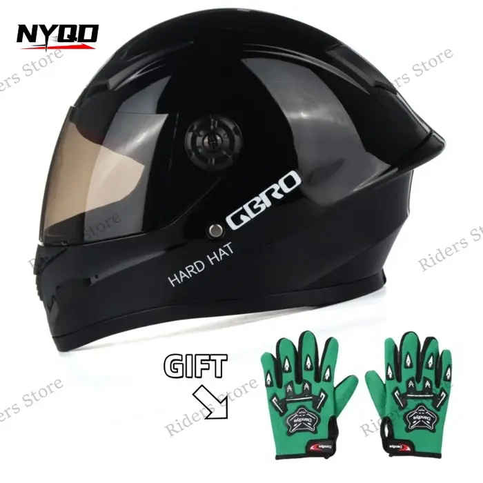 Casque de sécurité intégral pour enfants, casque réglable pour enfants pour vélo, moto, sports de pl