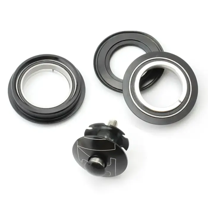 Casque de vélo de montagne en aluminium Durable 44MM, Double roulement, fourche à Tube droit, accessoires de vélo 1 1/8