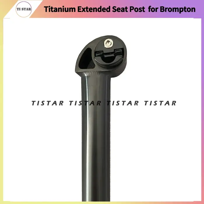 Tige de selle en titane pour vélo Brompton