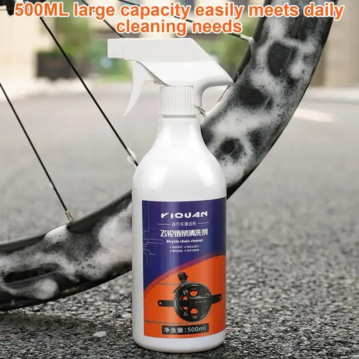 Nettoyant liquide pour chaîne de vélo, spray de dégrati age pour JOBooks, accessoires d'entretien de bicyclette, 500ml