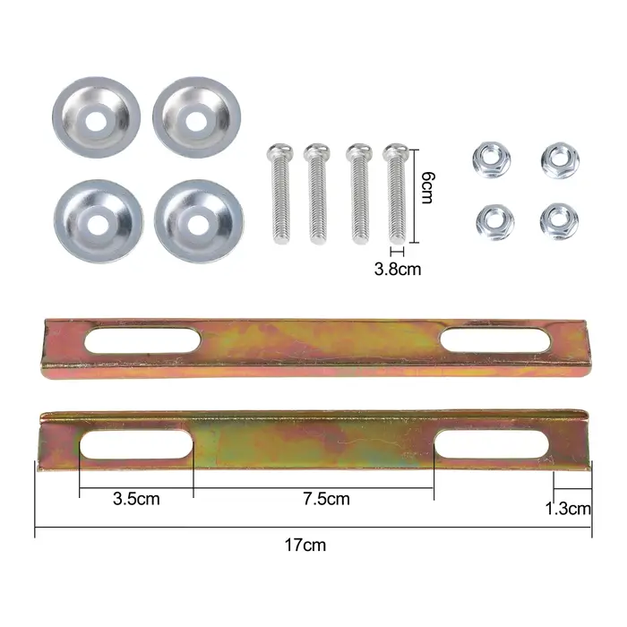 Support de coffre pour scooter et moto : Kit d'installation facile pour une solution de rangement améliorée en déplacement