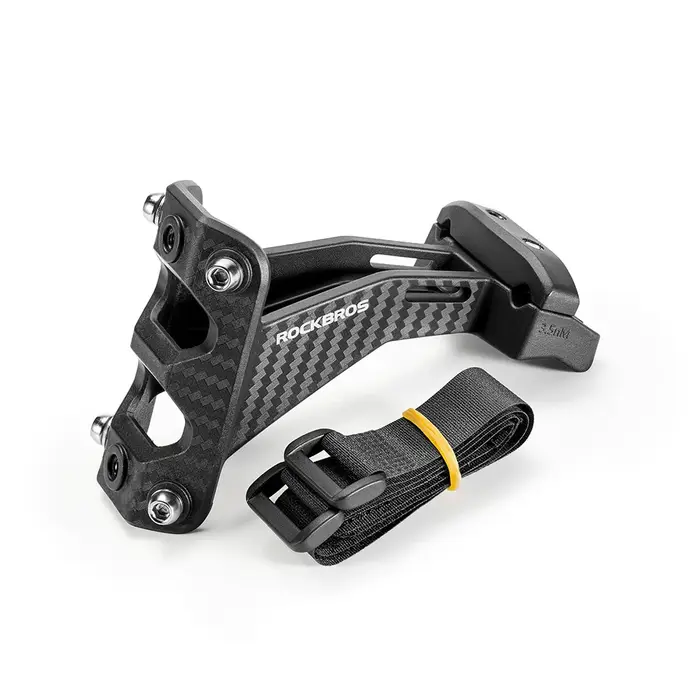 ROCKBROS – porte-bouteille d'eau de vélo en Fiber de carbone, adaptateur de cyclisme, selle, Double tasse, support d'extension, siège