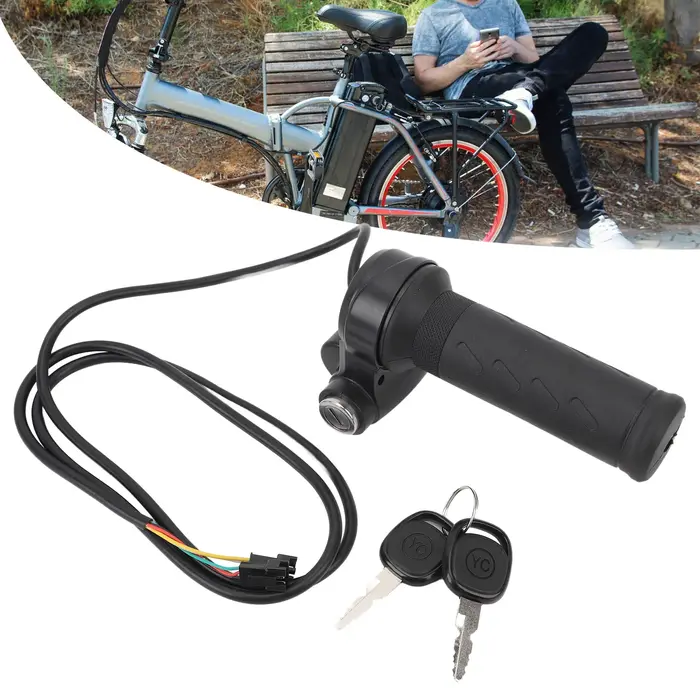 Poignée d'accélérateur de vélo électrique