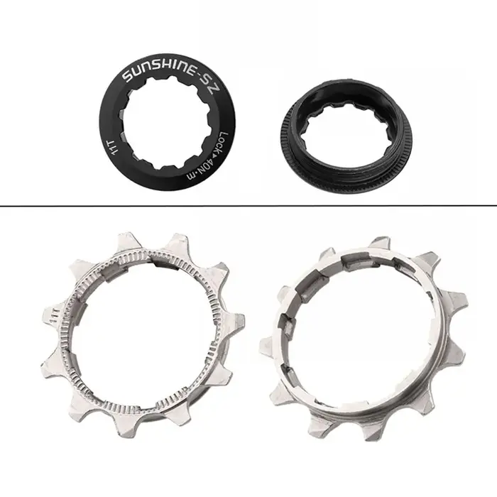 Pignon de vélo à dents en acier
