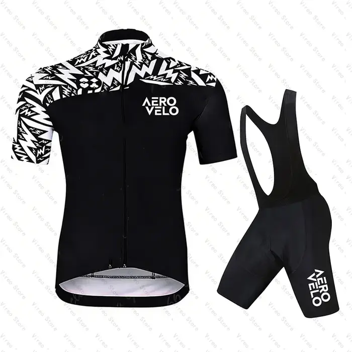 Vêtements de cyclisme d'entraînement pour équipe sportive AERO VELO