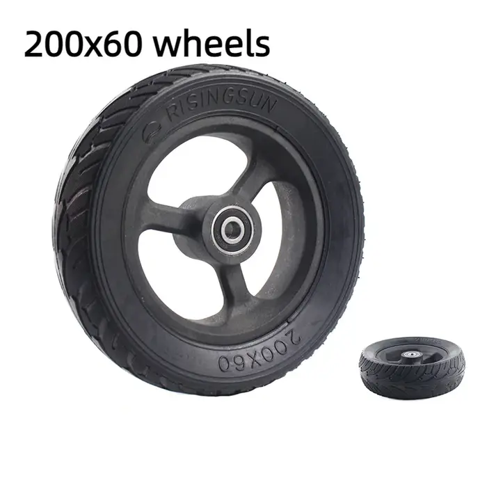 Pneus solides de 8 pouces 200x60 pour trottinette électrique