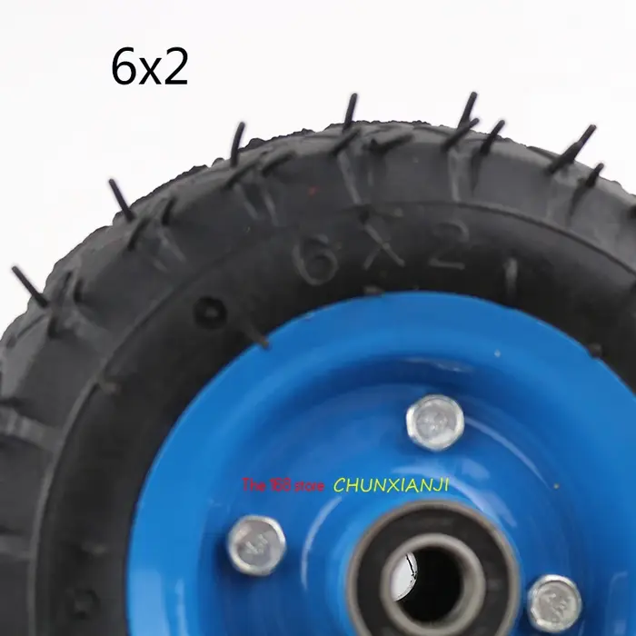 Pneus et roues de haute qualité de 6 pouces (6x2)