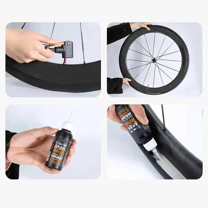 Scellant pour pneus de vélo