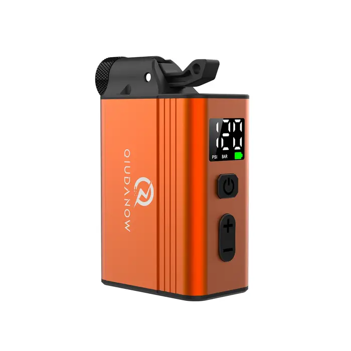 Pompe à air électrique portable pour pneus de vélo avec écran numérique