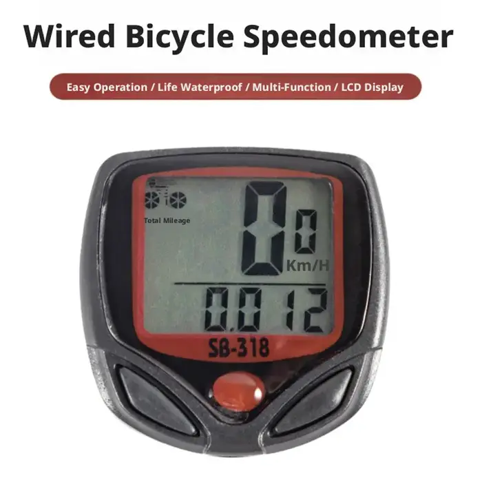 Compteur de vitesse pour VTT / Indicateur de fréquence de pulsation du vélo