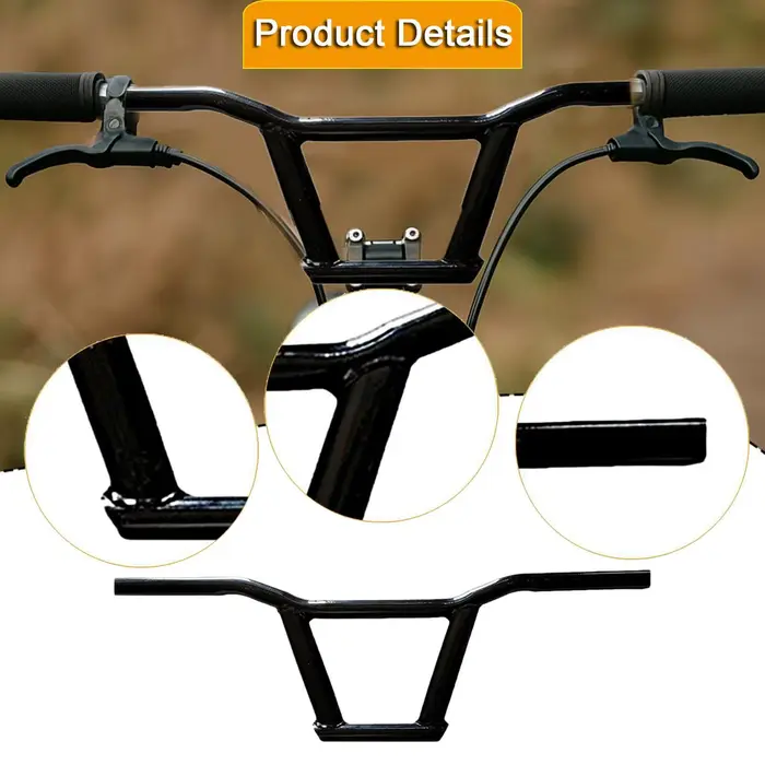 Guidon de vélo ergonomique léger facile à installer remplacement élégant pour vélos de route