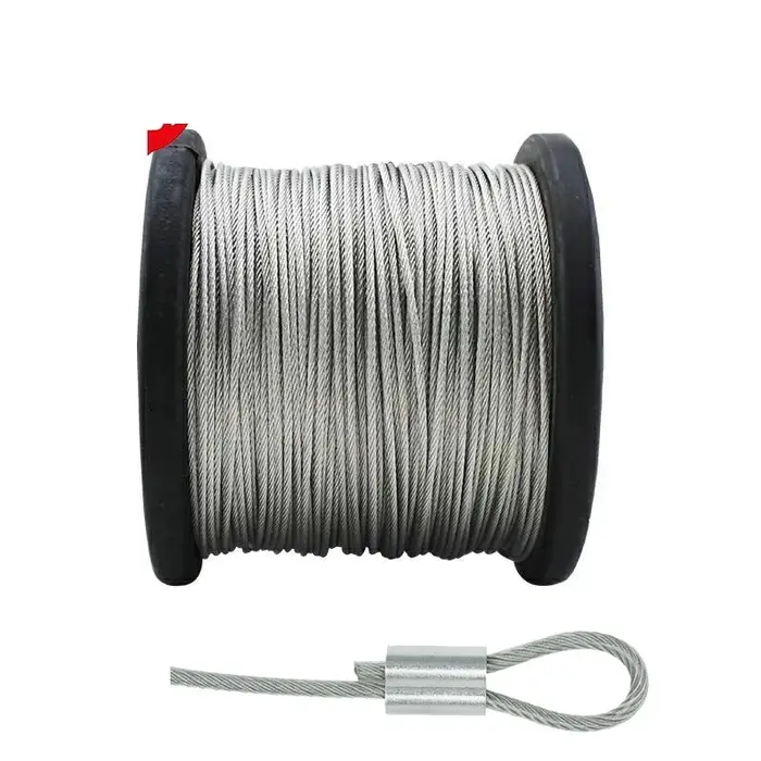 MG01 316 câble de câble métallique souple Flexible en acier inoxydable de qualité Marine ligne de pê